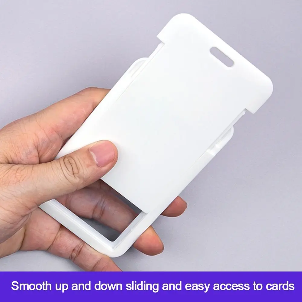 Cute Plastic Business Card Holder Credit Card Holders Bus Card Cover Case Boy Girls