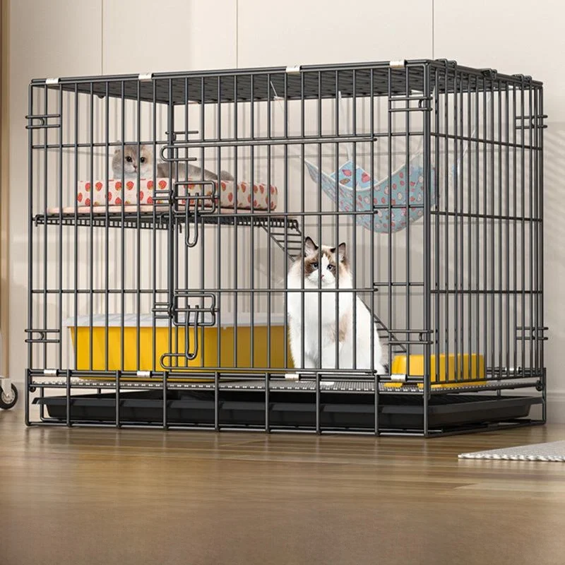 

Indoor Villa Multi-layered Stacked Cage Pet House for Kittens Small Pet Cage Shelter Summer Universal Size