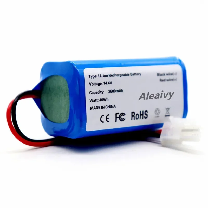 

14.8V 2600mah 14.4V 3200Mah Lithium Battery For ILIFE A4 A4s V7 A6 V7s Plus Robot Vacuum Cleaner ILife 4S 1P Full Capacity