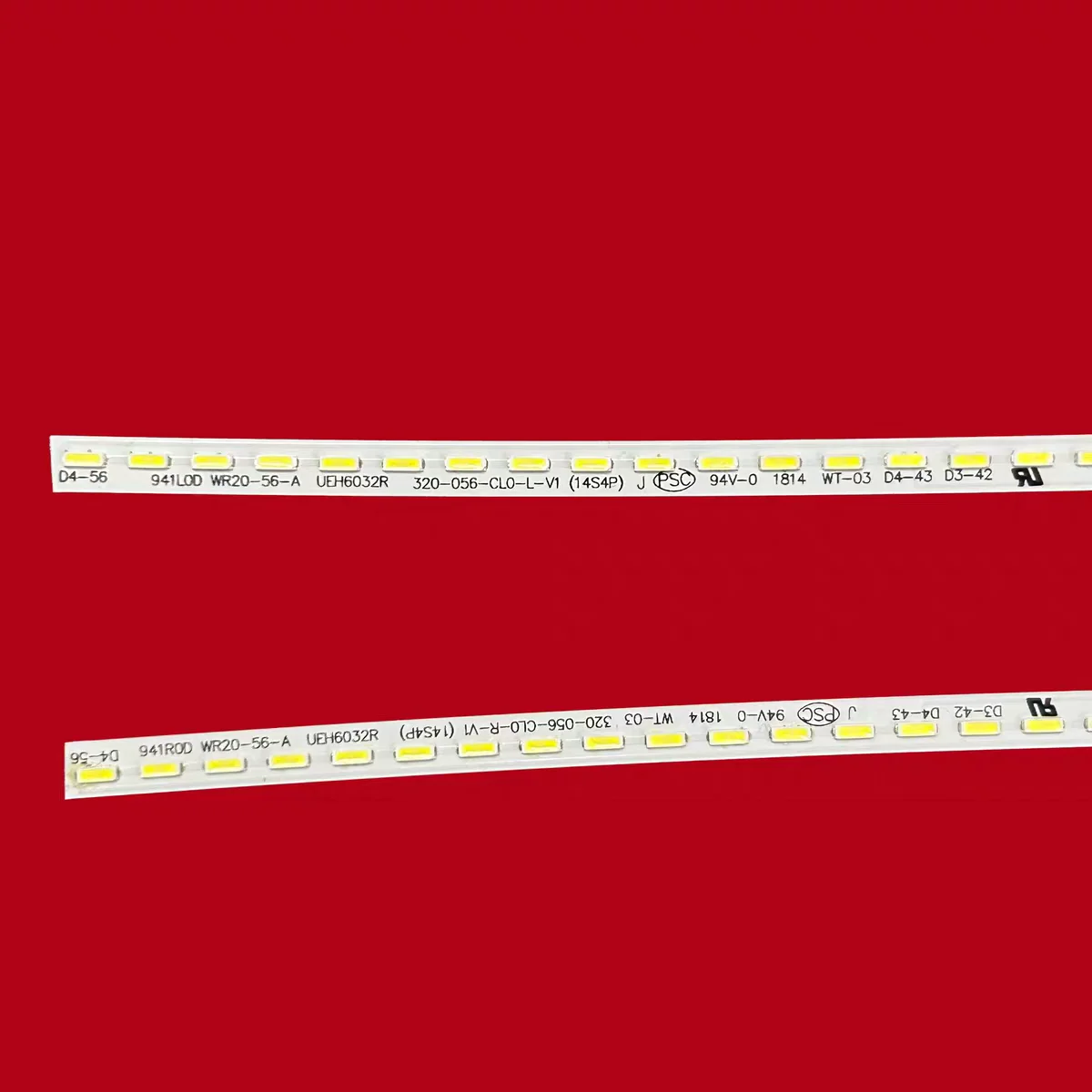 NEW LED 328C7Q light strip WR20-56-A UEH6032R 320-056-CL0-L-V0 R-V0 display LCD screen TPT315B5 35.1CM 56LED. 3V