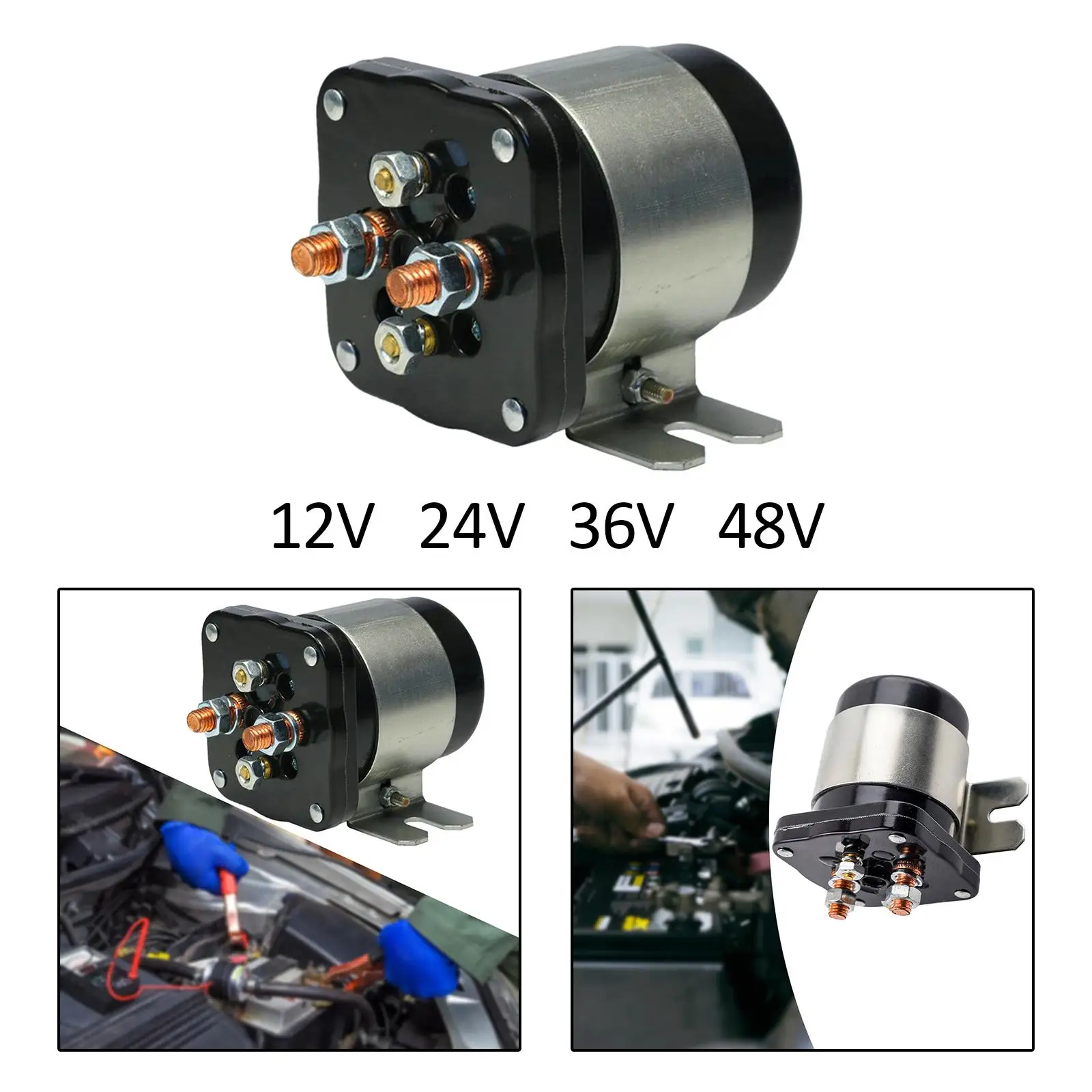 Solenoid Switch 3740068 5861141126A for Kobelco SK200 SK200LC SK250LC,Replacement Replaces Spare Parts Solenoid Switch