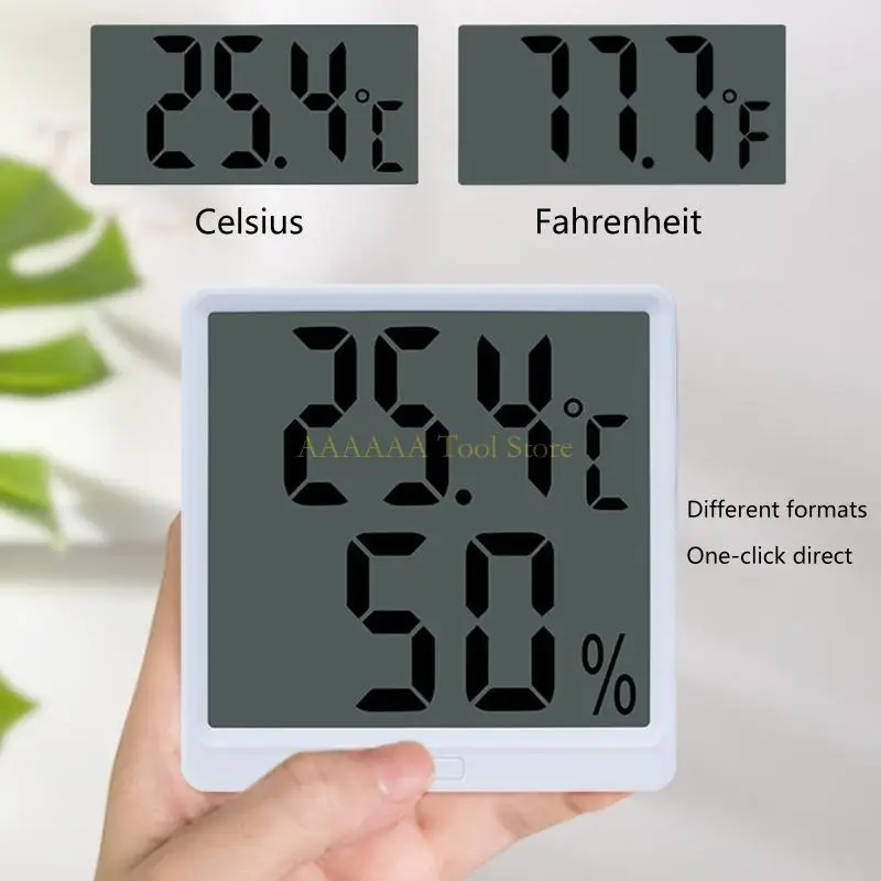 A2BE simple Thermomètre Digital Thermomètre Hygromètre intérieur Mini Température Monitor d'humidité METTRE POUR