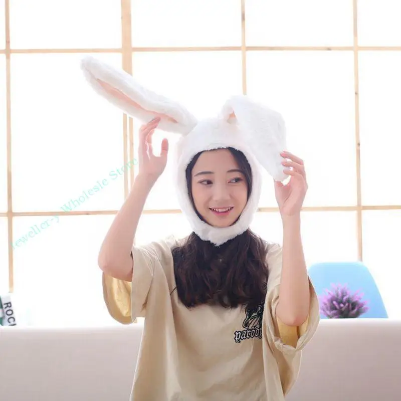 R7uf japonés lindo peluche divertido divertidos orejas orientales con máscara gorra máscara para adultos halloween fiesta