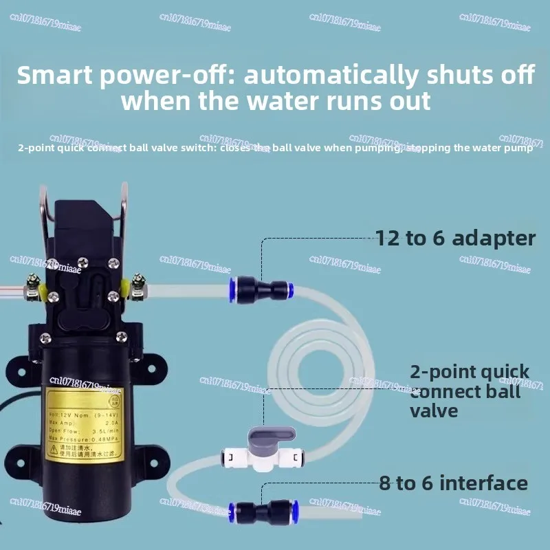 Miniature Small Water Pump Self-priming Rhinestone Pump