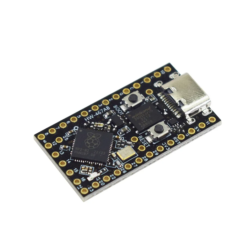Raspberry Pi Pico RP2040 Microcontroller Board Dual-Core ARM Cortex-M0+ Processor Arduino MicroPython Type-C Development Boards