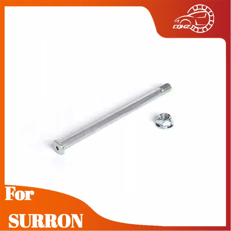 

CQHZJ Motorcycle Steel Rear Axle With Nut For SURRON Hyper Bee Universal Extended Version Electric Off-Road Tires Accessories