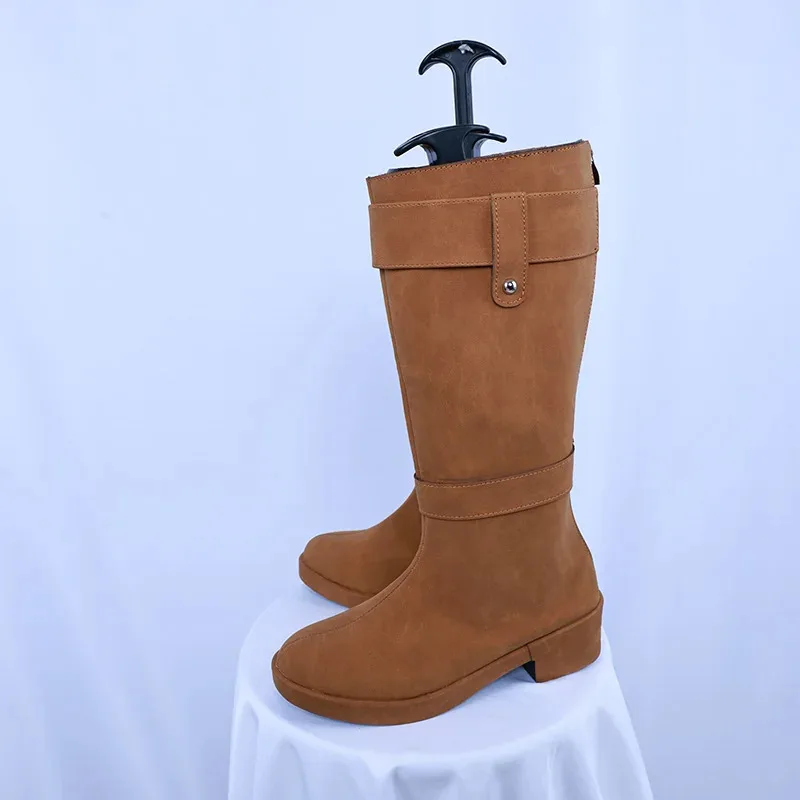 

2025 11 :Beyond Journey's End Cosplay Shoes Women Men Frieren Cos Anime Exhibition Boots