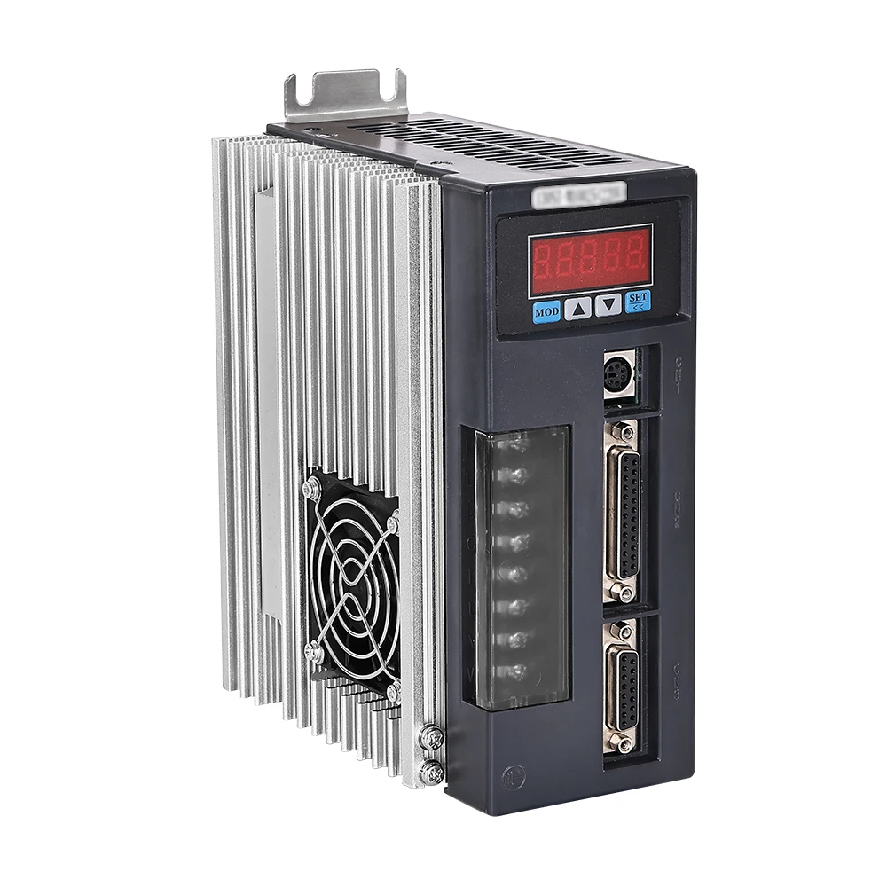 Imagem -03 - Servo Motor da C.a. e Motorista com Jogos do Sistema Servo do Cabo de Medidores 130st-m06025 1.5kw 6n.m 1500w