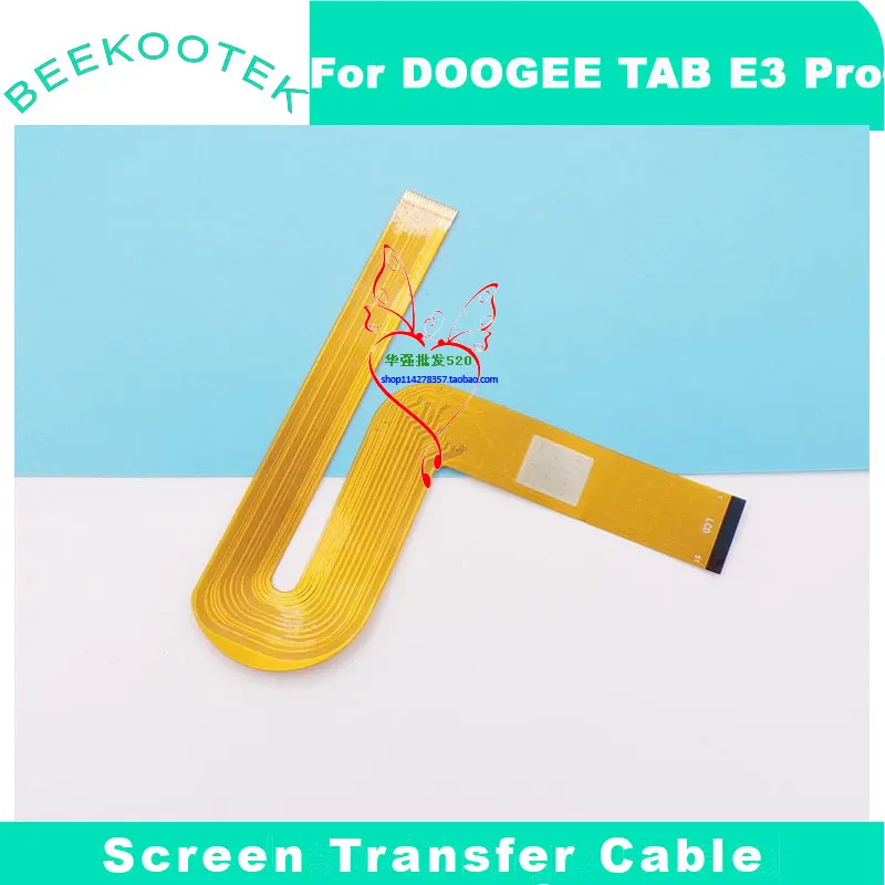 جديد وأصلي DOOGEE TAB E3 TAB E3 Pro TAB E3 Max شاشة عرض كابل نقل مرن FPC للكمبيوتر اللوحي DOOGEE TAB E3 #4