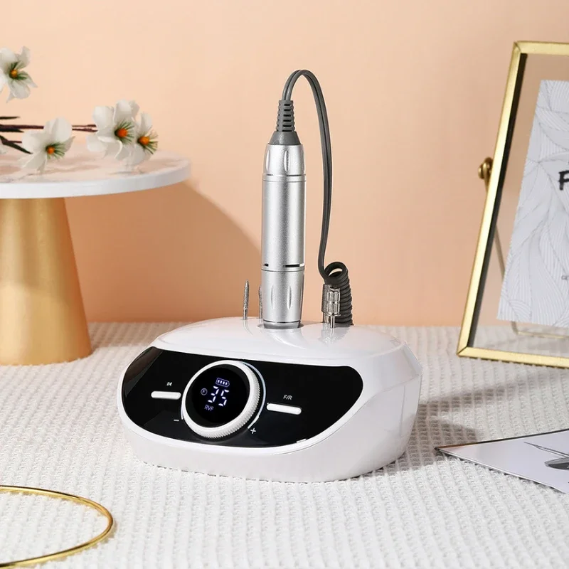 

High-Speed 35000 rpm Nail Polisher - LED Display Control, Electric Drill for Gel Removal, Professional Manicure Enhancer