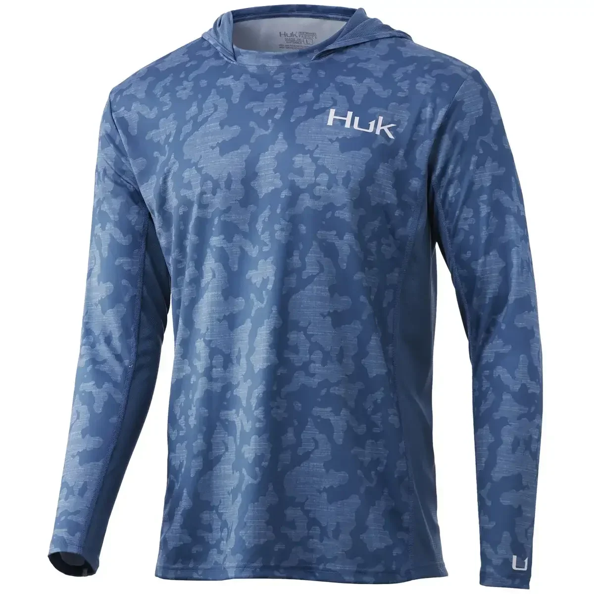 Long Sleeve  Fishing Shirt Men Outdoor UV Clothing Hooded Coat Sunscreen Breathable Anti Mosquito Quick Dry Thin Fishing