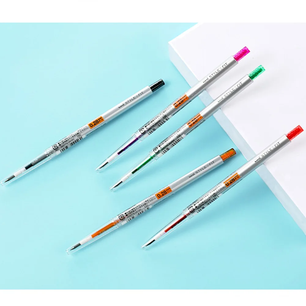 Japan UNI STYLE FIT series monochrome water pen UMN-139-38 uni-ball color press gel pen can replace the core 0.38/0.5/0.28mm