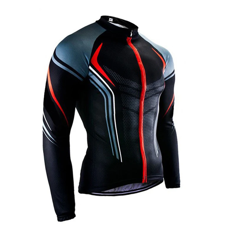 Long Sleeve Cycling Jersey Bicycle Clothes Cycling Pants With Gel 2024 Spring Summer High Quality