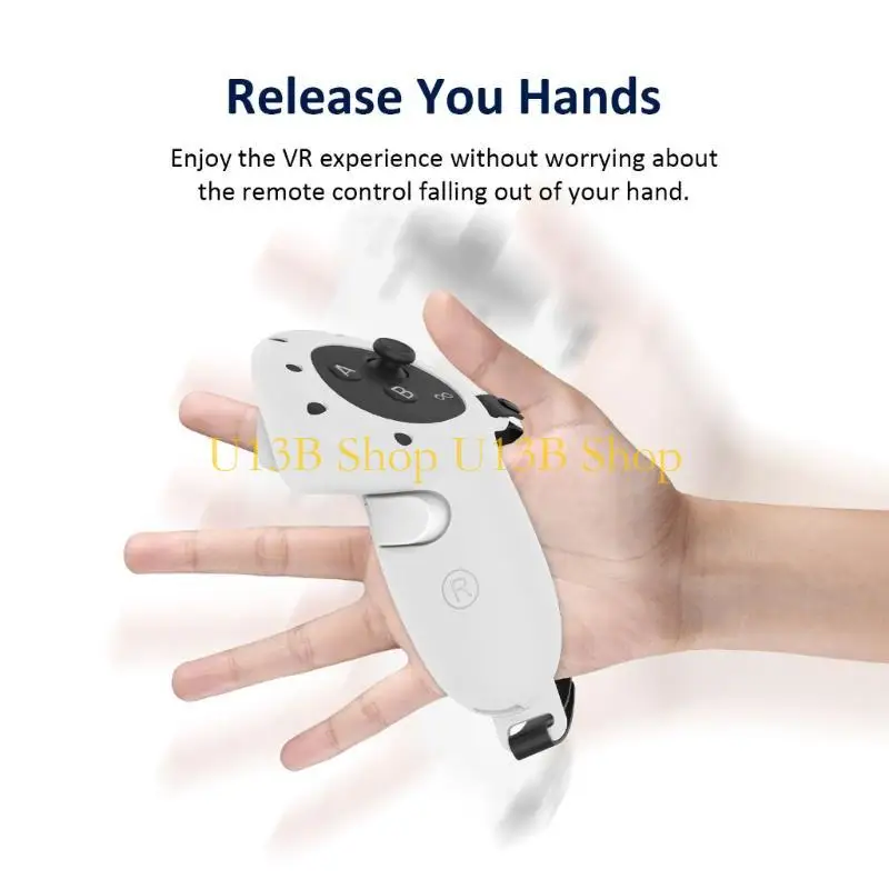 غلاف السيليكون الواقي U13B لـ QUEST 3 وحدات تحكم أفضل تحكم ومتانة