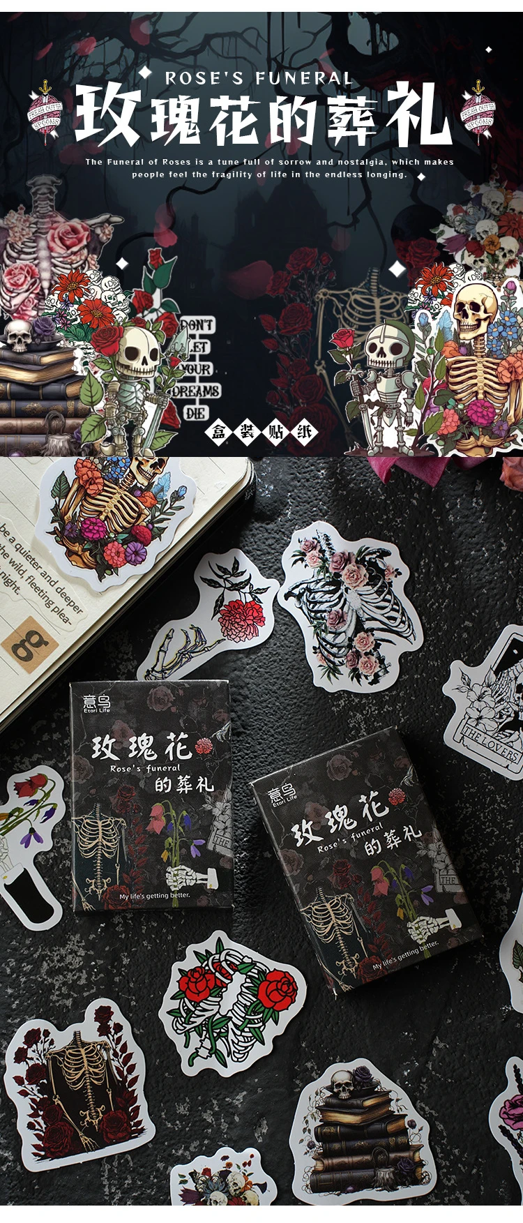 46pcs/30pcs/box Cute Strawberry Fresh Fruit Plants Florals Coffee Theme Magician Diary Journaling DIY Creative Seal Stickers