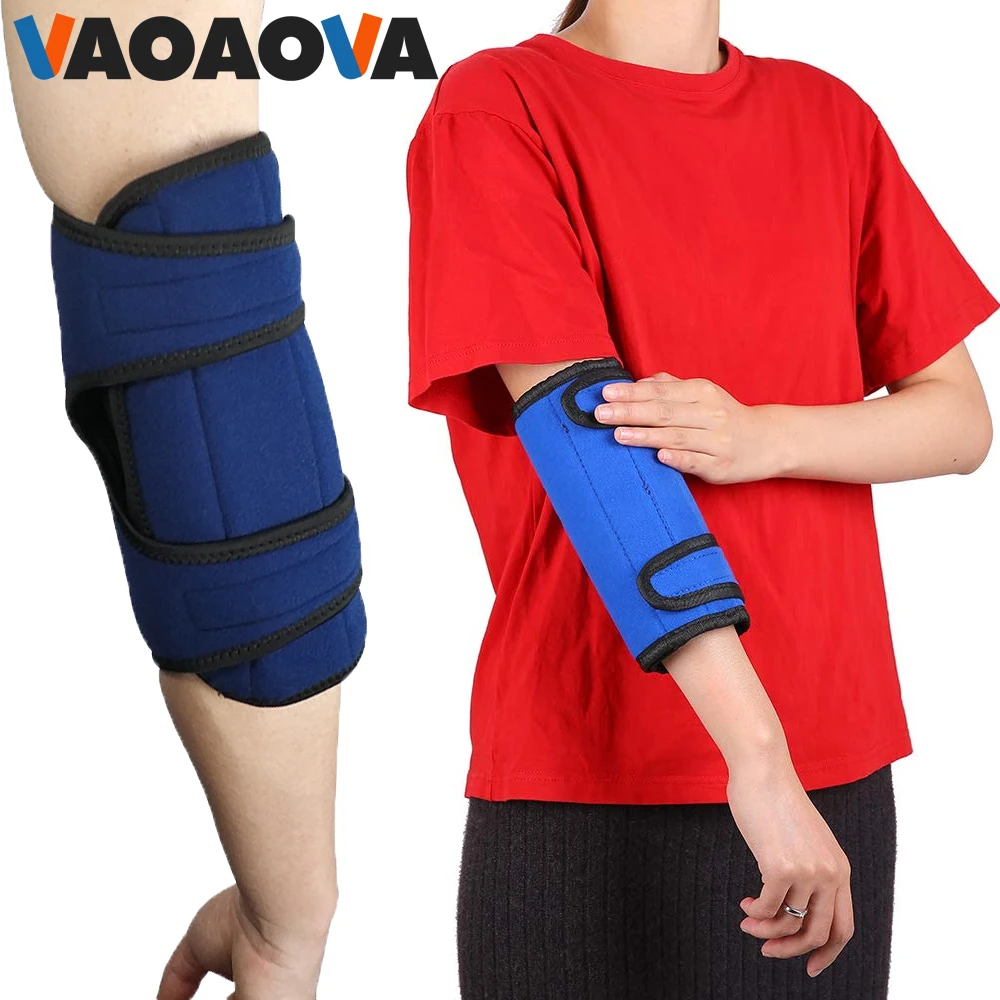 1Pcs Adjustable Premium Elbow Braces Immobilizer Stabilizer for Men Women, Joint Recovery Support for Tennis Basketball Running