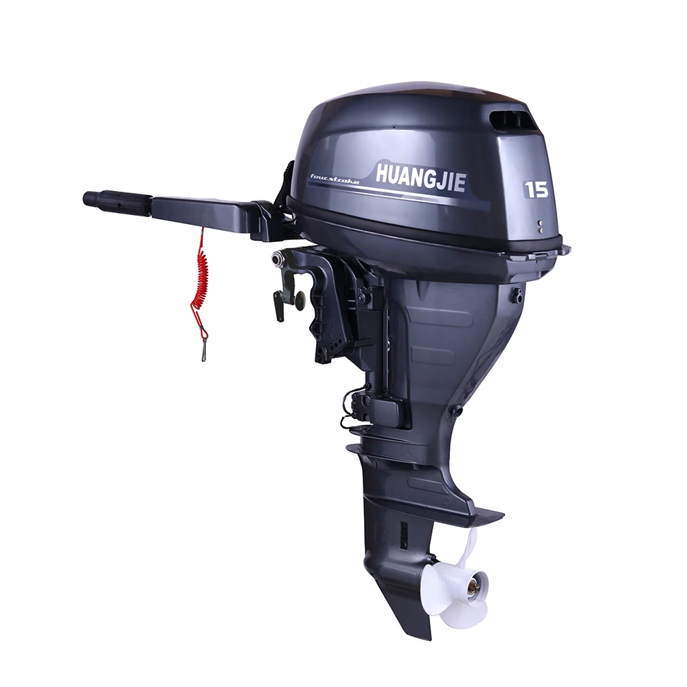 DDP Huangjie 4 Stroke 15hp Boat Motor Outboard Engine Motor 15 HP 4 stroke Boat motor pra barco Marine Boat Accessories