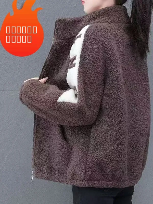 

Теплая зимняя верхняя одежда больших размеров, модный открытый кардиган, топ для полных сестер с высокой талией, корейский Sle Long Sve