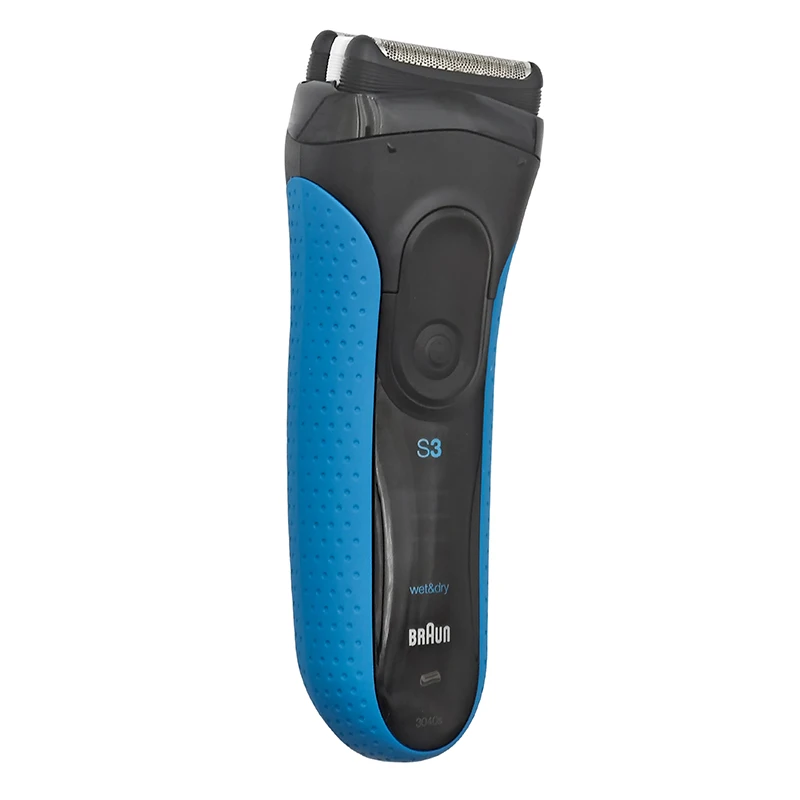 Braun 3040S Shaver Floating Foil Cutter Reciprocating Electric Shaver with Sideburns Trimmer for Man 110V-220V