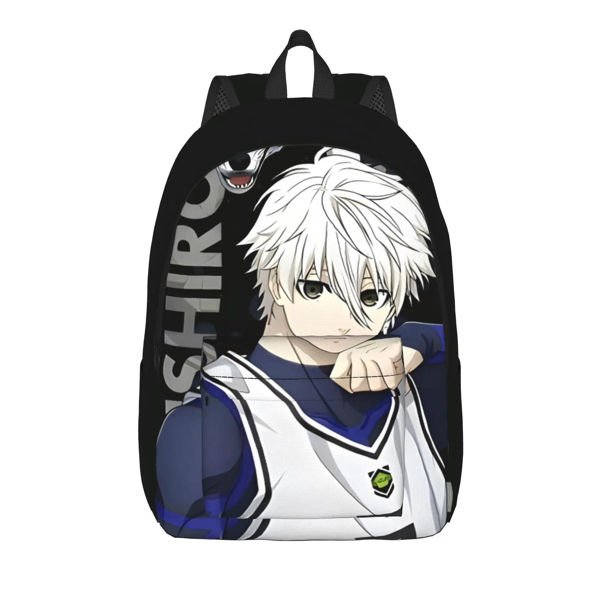 Japanese Anime Blues Locks Backpack  Boy Polyester University Backpacks Print Fashion School Bags Rucksack