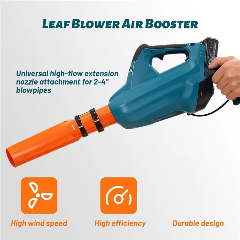 ABBK-ليف منفاخ مكبر للصوت منفاخ أوراق الشجر الهواء الداعم منفاخ أوراق الشجر فوهة منفاخ أوراق شجر تدفق الهواء مكبر للصوت