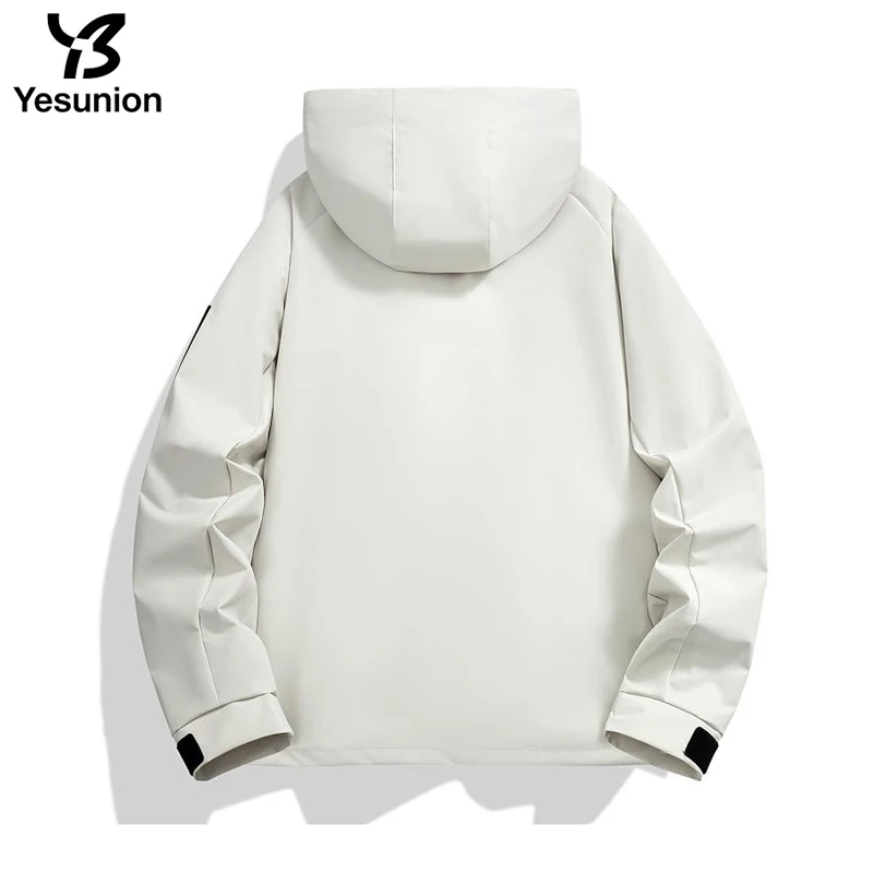 Unisex Waterproof Jacket Camping Trekking Windbreaker Women's Men's Outdoor Windproof Rain Coat Antifouling Hooded Jackets - Image 4