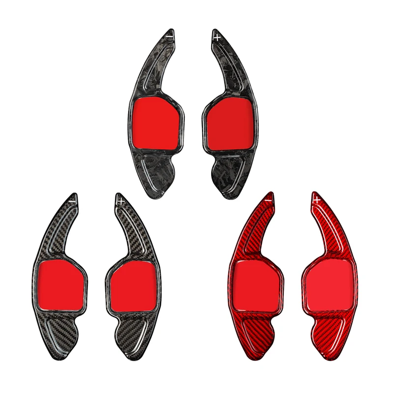 

Forged carbon fiber Automotive Interior Shift paddles For AUDI A3 A4L A7 A5 A6L S6 S7 Q3 Q5 SQ5 Q7 RS3 RS8 RS6 TTS