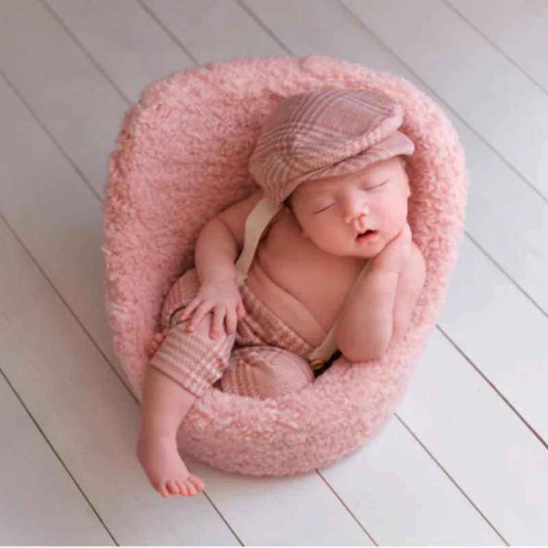 Neonatal Photography Props Silicone Sofa Mini Sofa Cover Studio Baby Photography Accessories Baby Full Term Photo Seats Sofa