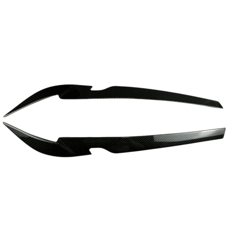 

Передняя фара автомобиля, наклейка из углеродного волокна, наклейка для бровей, век, головной свет для BMW 5 серии G30 G38 2021-2023