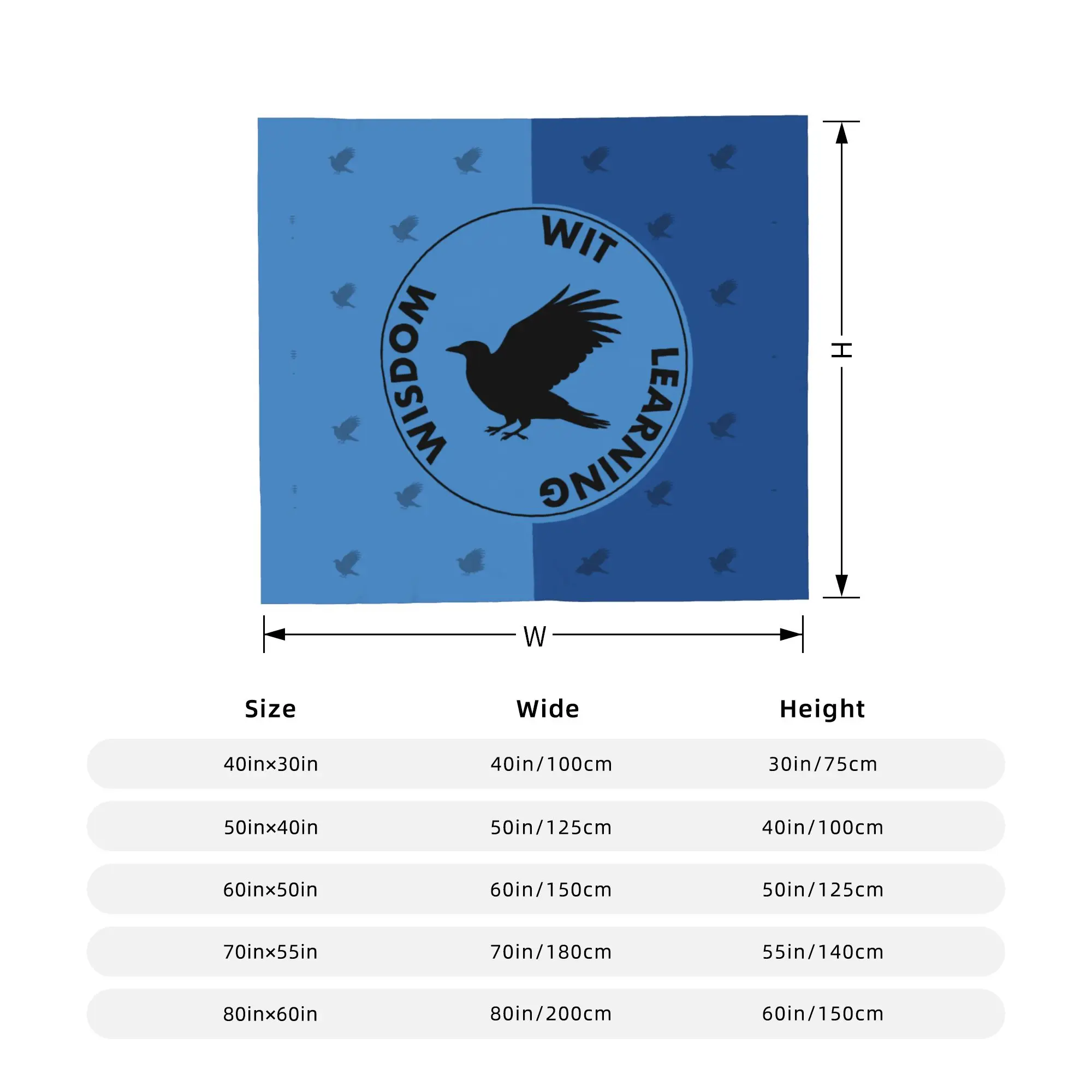 هاري بوتر ماجيك رافينكلاو هاوس الفخاخ بطانية المرجان الصوف أفخم الديكور رمي البطانيات ل يلقي أريكة الفراش #5