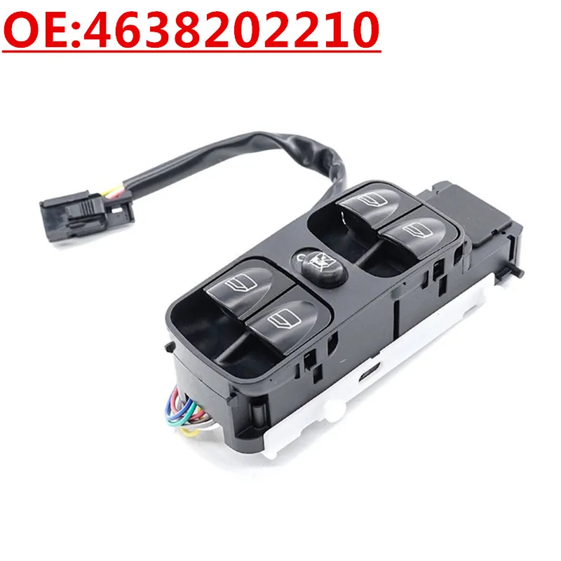 

OE:4638202210 Auto Accessories Glass Lifter Switch Power Window Control Switch For Benz