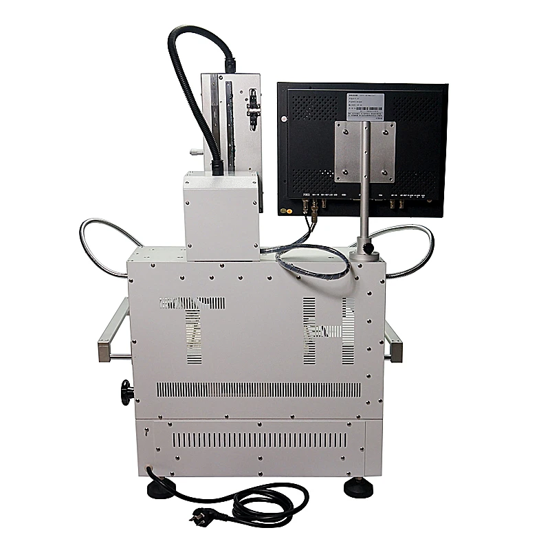LY R890A Align BGA Reworking Station Automatic 3-Zone Mobile Soldering Repair Tools with CCD Alignment System High Power 4300W