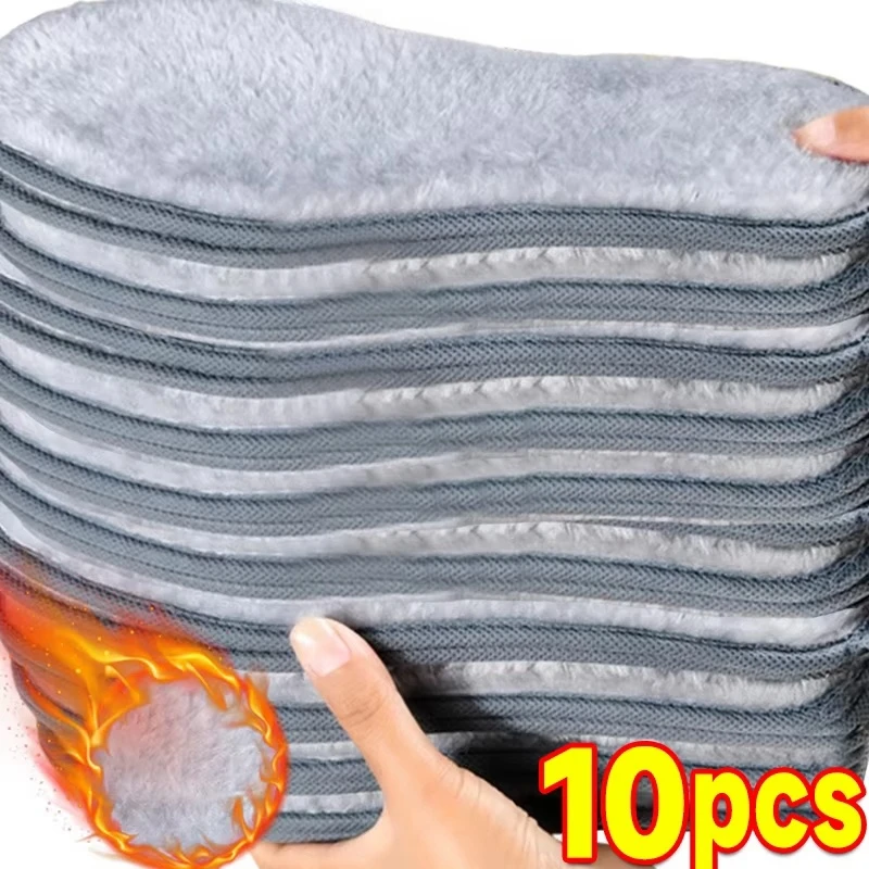 

Fleece Self-heating Thermal Insoles for Feet Winter Thicken Wool Memory Foam Shoe Pads Men Women Elastic Snow Boots Sports Shoes