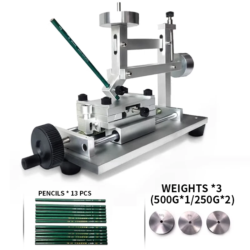 

Hand-cranked pencil hardness tester, benchtop pencil hardness tester, electric paint film hardness tester
