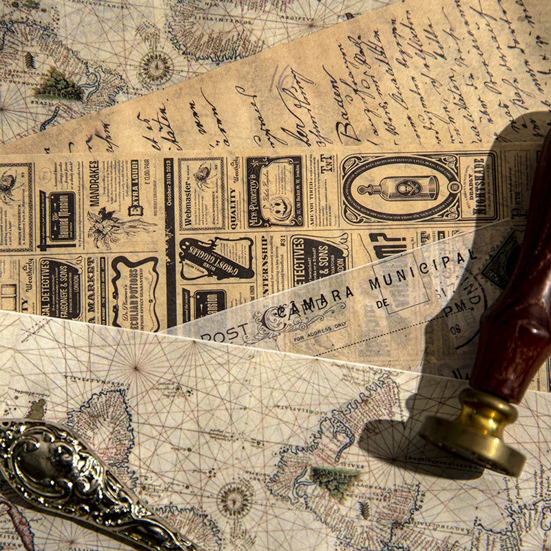 

Набор из 4-х томов с бумажной лентой и наклейками, серия «Ретро-Время», карта английского алфавита, портативный плакат-постер