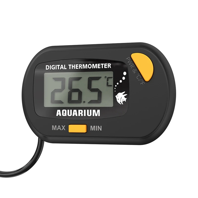 N11R- 2X -50 ℃   - 70 ℃   Digitales Aquarium-Thermometer mit Saugnapf, Temperatursensor, Messgerät, Tester