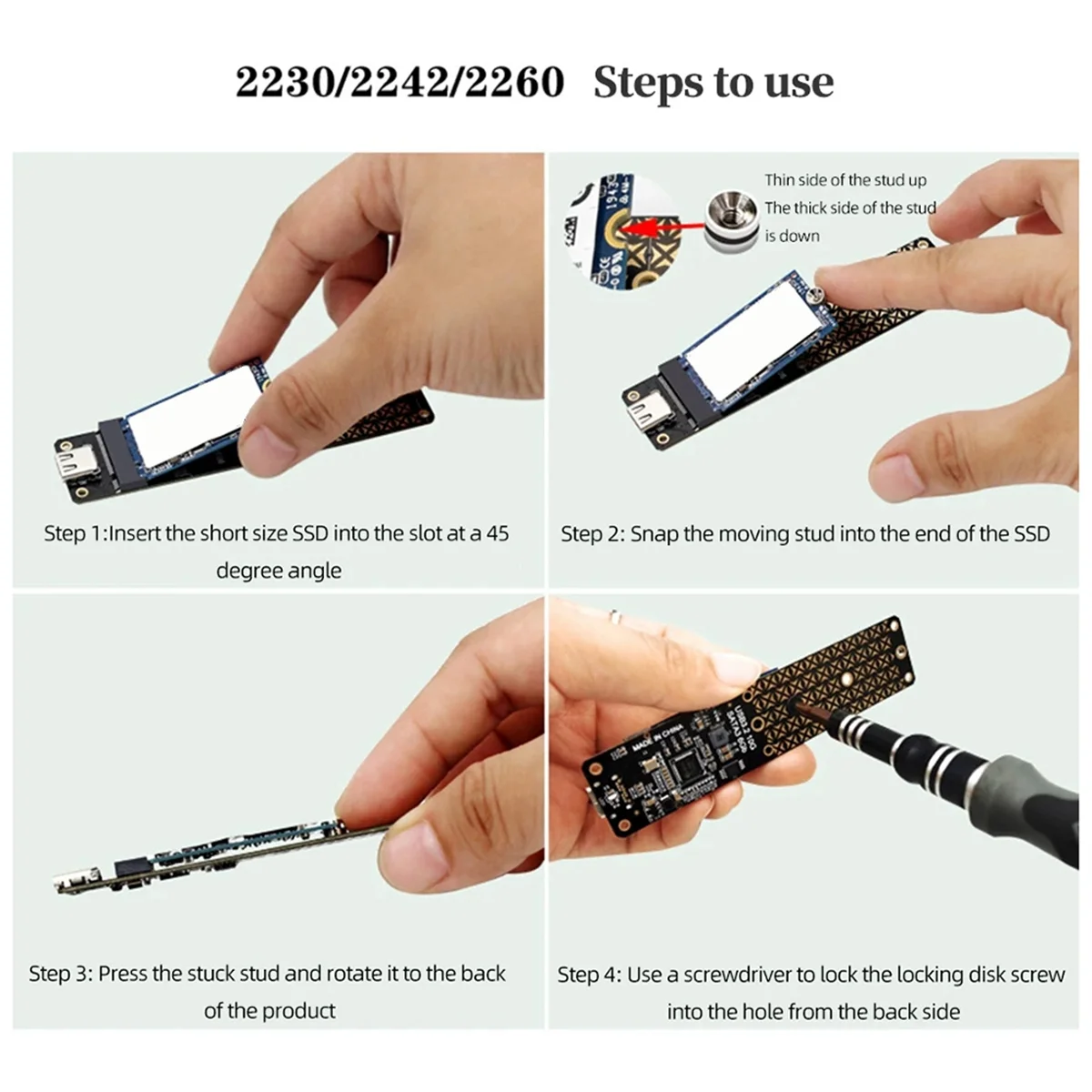 

T85C M.2 NVME USB 3.1 Адаптер M.2BKey C Конвертер жесткого диска 10 Гбит/с M.2 NGFF SATA Твердотельный диск для 2230/2242/2260/2280