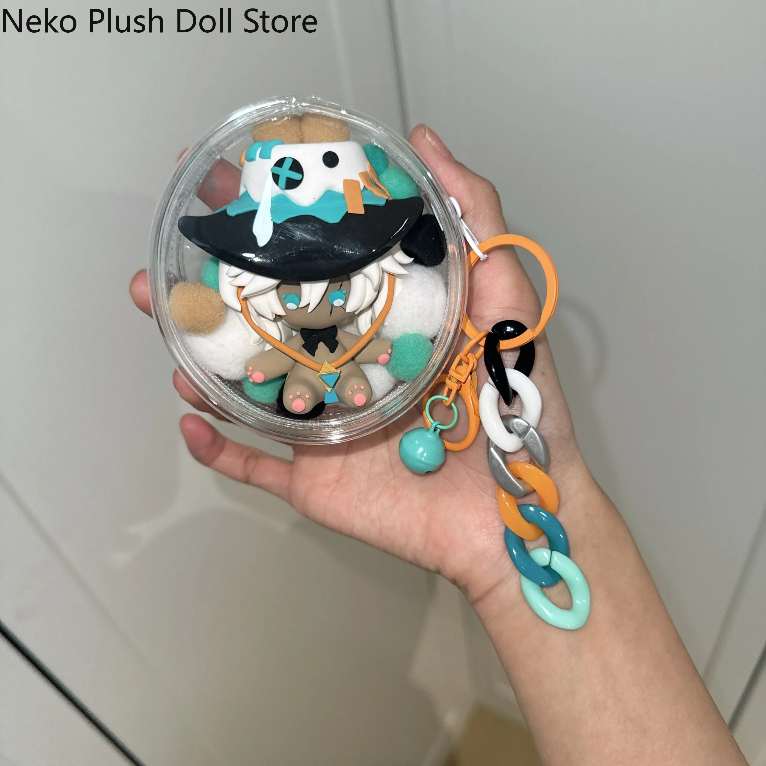 

Genshin Impact Ifa Ultra-light Clay Bag Pendant Anime Cosplay Schoolbag Key Chain Pendant Keychains Student Fans Gift