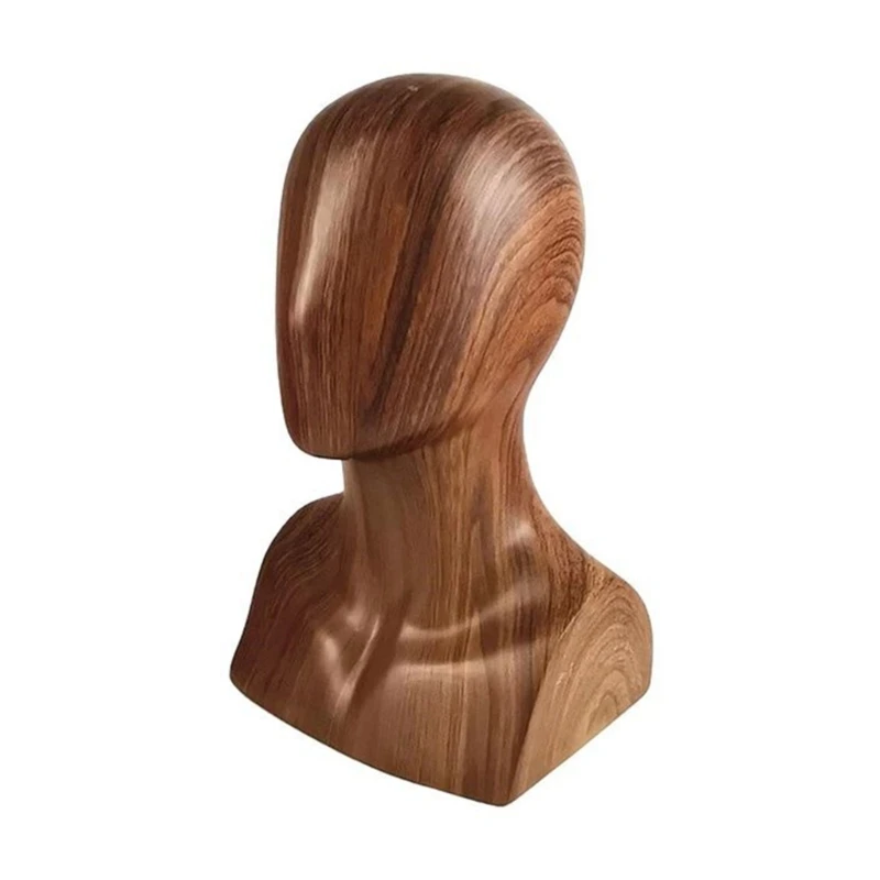 Male Mannequin Head Hat and Wigs Display Holder Rack with Imitation Texture for Fashion Enthusiasts and Shop Owners