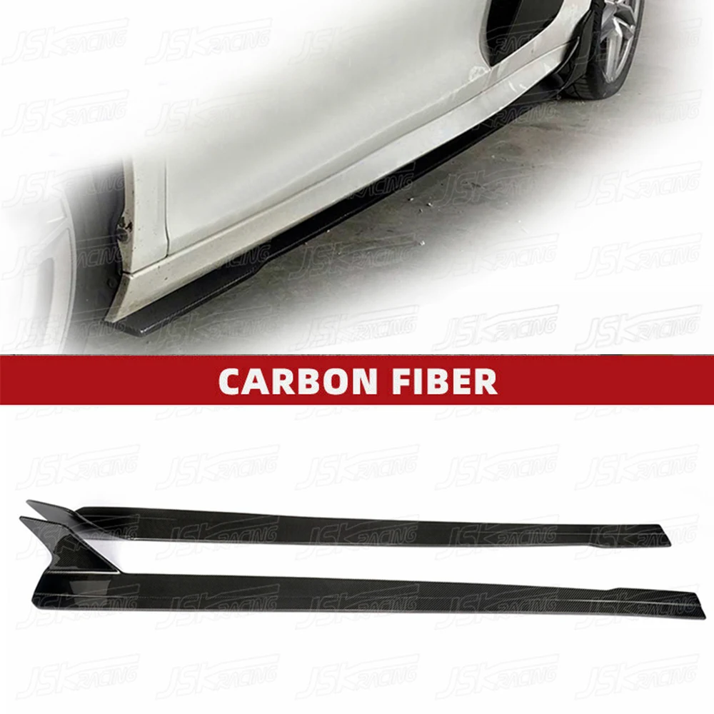 

Jsk Style Carbon Fiber Side Skirts Underboard For Audi R8 V8 V10 2008-2015（JSKADR808048）