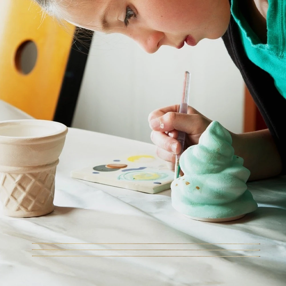 

20Pcs Copper Wire Clay Rods 1mm Strong Flexible Supports for Sculpture Crafting and Art Crafting Rods