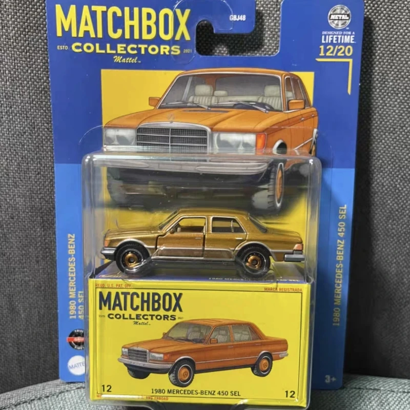 뜨거운 판매 정품 Matchbox Rapid 시리즈 70 주년 기념 컬렉션 에디션 1/64 스케일 합금 자동차 모델 Collectible 생일 선물