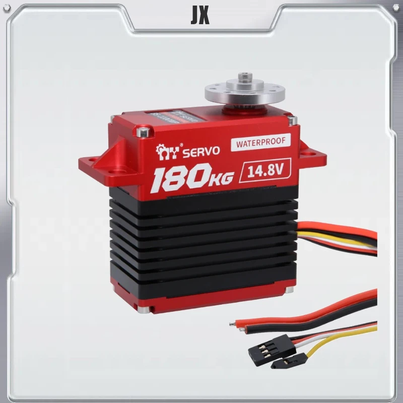 Servo digitale impermeabile IP67 BS-1100WP Coppia elevata 180KG Motore brushless Metallo Servomotori da 180 gradi per auto RC Crawler Buggy Robot