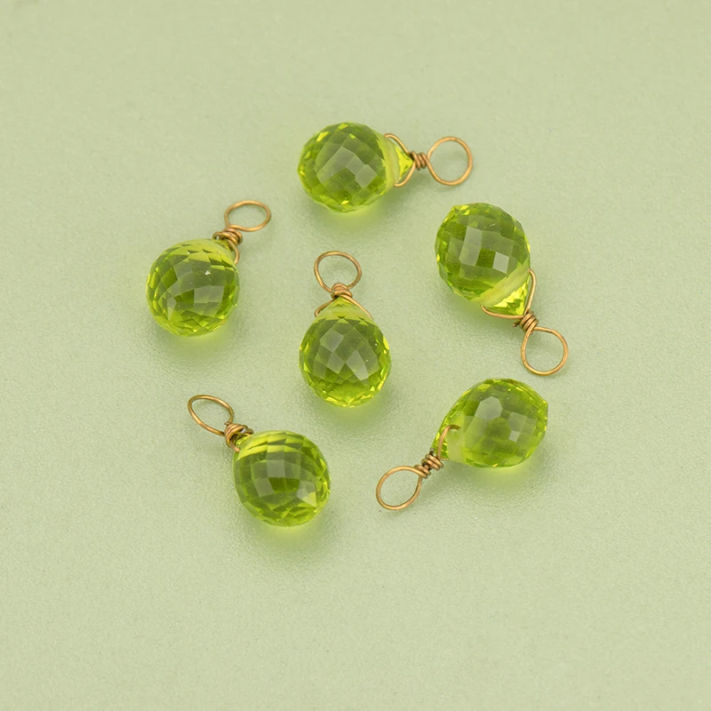 assoonas, 4 Stück/Set, MH36, Schmuckzubehör, Edelstahl-Kappenring, Glas, handgefertigt, Anhänger, Schmuckherstellung, DIY-Anhänger – Detail 3