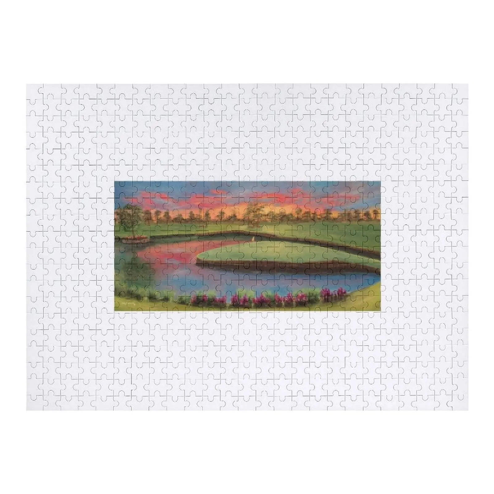 

17-я головоломка TCP AT Sawgrass, имя, деревянная игрушка, настраиваемая детская подарочная головоломка