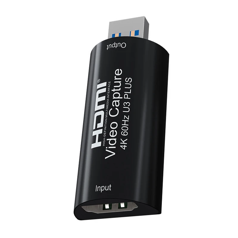 Carte De Capture Vidéo 4K60 HDMI USB 3.0 – Streaming & Enregistrement Sans Latence Pour PS5, PS4, Switch, Xbox – Plug & Play