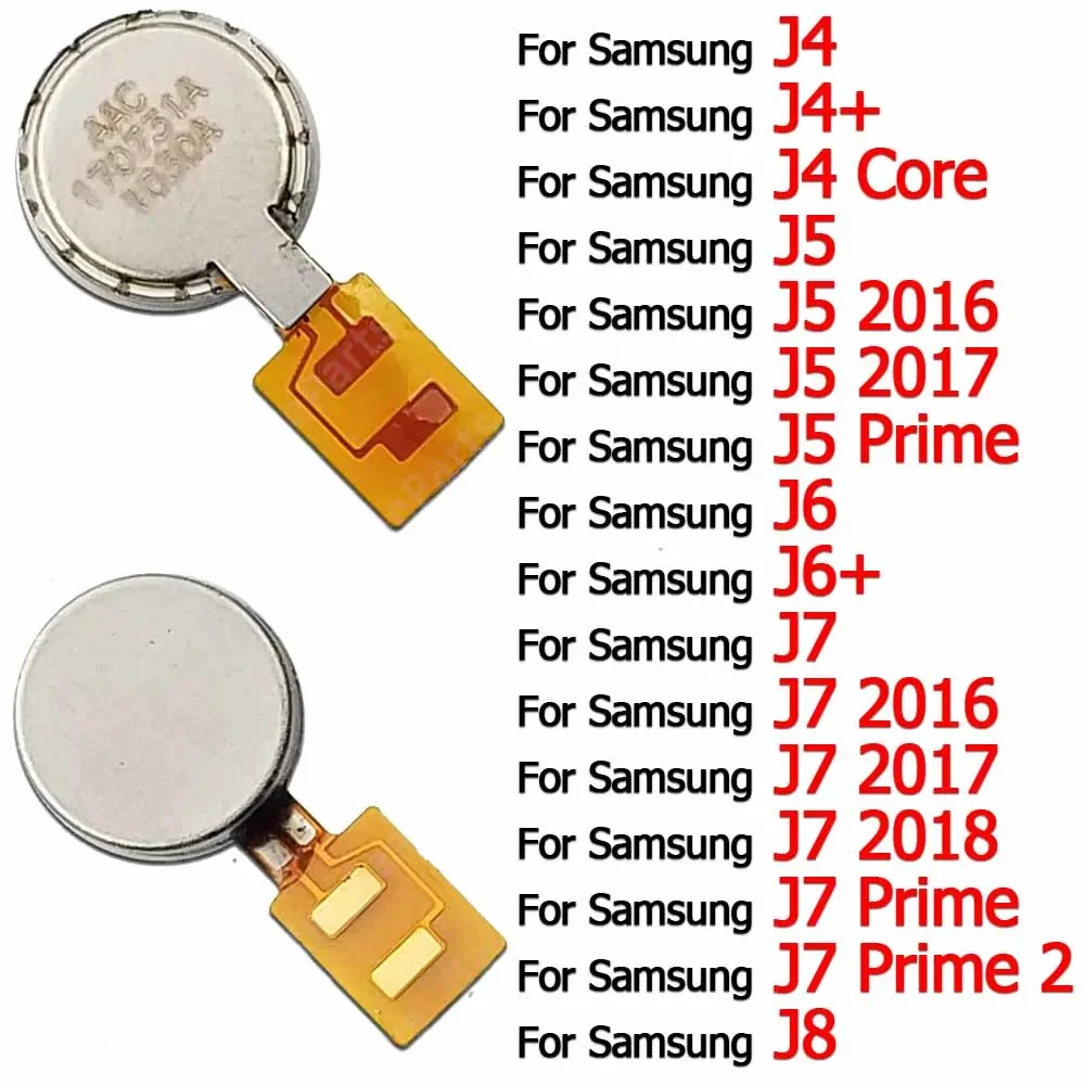 For Samsung Galaxy J7 2017 Prime J8 2018 J4 Core J4+ J5 2016 J6 Plus J6+ Vibration Vibrator Motor Repair Ringer