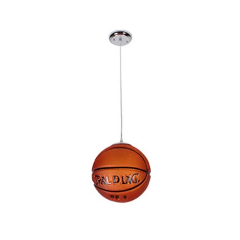 Modern Children\'s Bedroom Chandelier Creative Personality Football Glass Light Boys Girls Room Decorative Light Indoor Lighting