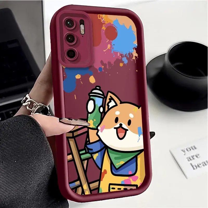 Note 10 Little Painter New Sky Eye Phone Case For Xiaomi Redmi Note 10 10S 10T 10Pro 12S 9 9Pro 9S 9T 11S 11 11Pro 8 8Pro Cover