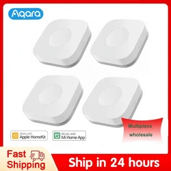 Aqara-Mini interrupteur sans fil intelligent, capteur Zigbee, un bouton de commande pour Homekit Xiaomi ata home, sécurité à domicile